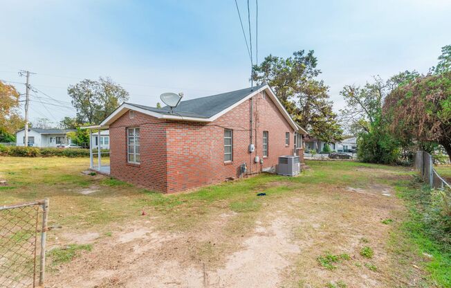 Brick home with a fenced-in yard!