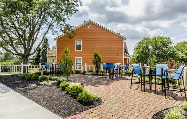 Fairway Lakes Apartments Westerville Ohio Gorgeous Lake views with Sundeck and Lounge Chaires. Lakeside Patio with Picnic Area