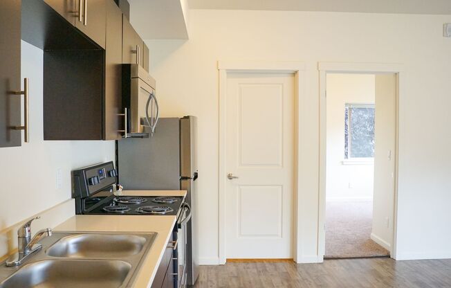 Modern 1 Bedroom with A/C + Private Balcony Ready Late July!