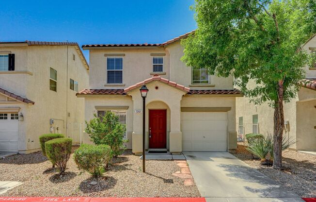 Quaint two-story home in a gated Las Vegas community!