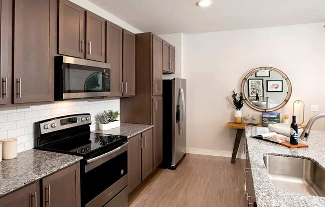 Designer Tile Backsplash in Kitchen