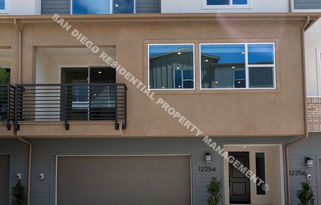 Brand New and Beautiful Carmel Mountain Ranch Townhome **$250 MOVE-IN INCENTIVE**