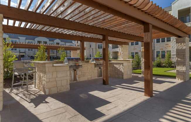 Barbecue And Grilling Station at McCarty Commons, Texas