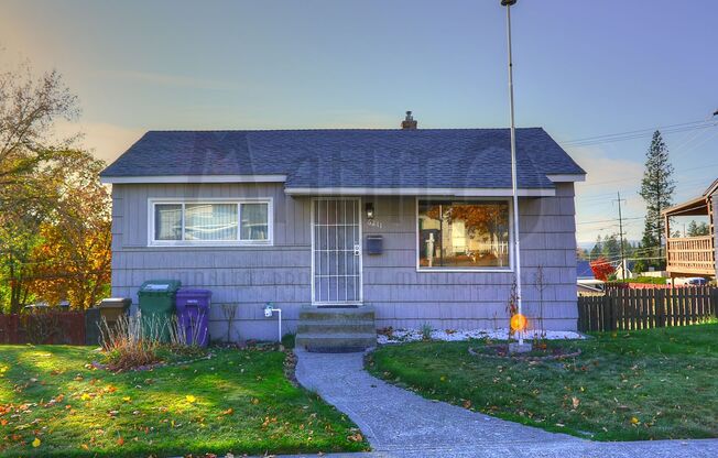 Shadle Bungalow with finished basement