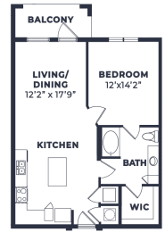 1 bed, 1 bath, 808 sqft, $1,899