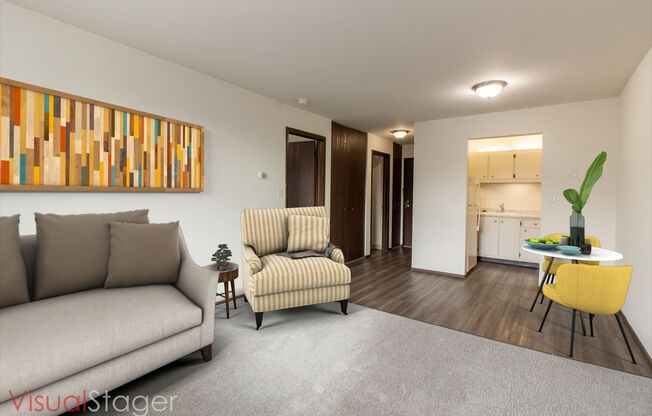1 bed, 1 bath, 550 sqft, $1,050, Unit 325