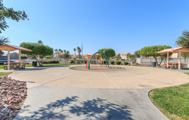 Two bedroom townhome with garage in gated Henderson community.