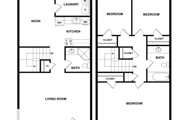3 beds, 2 baths, 1,168 sqft, $2,250
