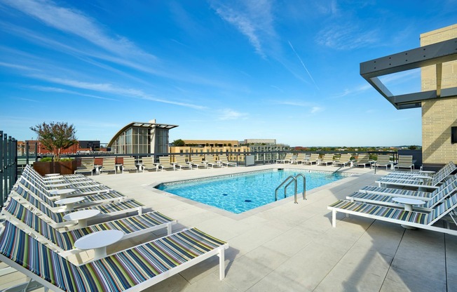 Relax & Enjoy The Views From Our Rooftop Pool