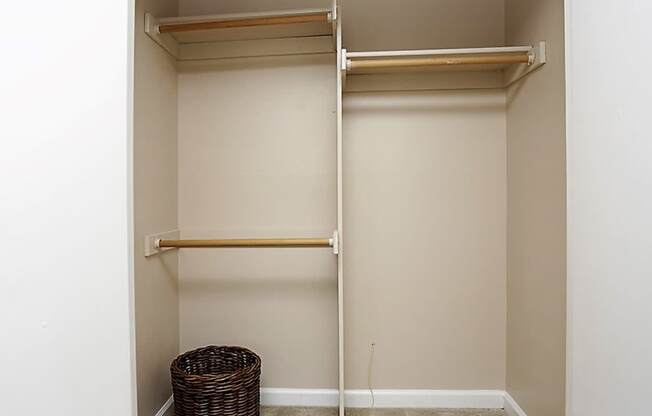 Walk In/ Large Closets at Glen Park Apts