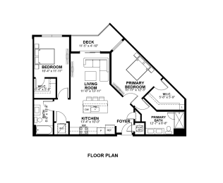 2 beds, 2 baths, 1,040 sqft, $2,088