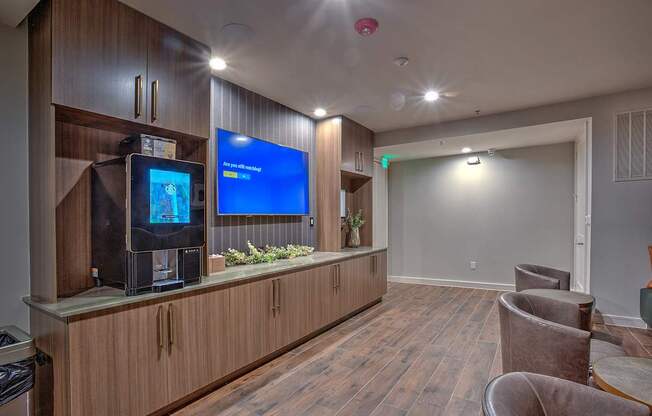 Luxurious Clubhouse With Television at Edge and Stone, San Antonio, TX, 78260