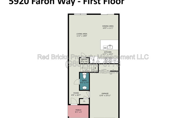 4 beds, 2.5 baths, 1,616 sqft, $1,995