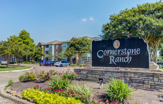 Property Signage at Cornerstone Ranch, Katy, 77450