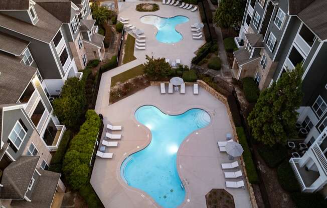 Two Lagoon-Style Pools