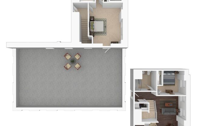 2 beds, 2 baths, 1,310 sqft, $3,695, Unit M-1603