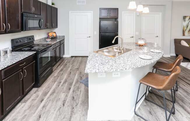 Eat-In Kitchen at Hurstbourne Estates, Louisville, Kentucky