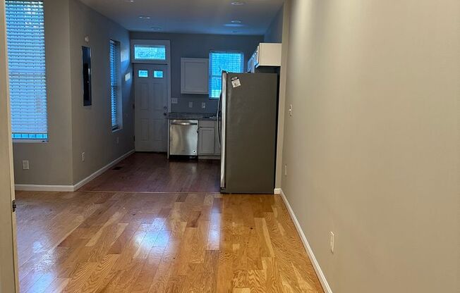 Newly Renovated, Spacious Home for Rent! Large Rooms with Beautiful Hardwood Flooring Throughout! W/D! Central Air! Fenced in Yard! Available Now!