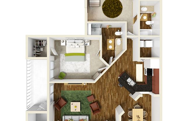 2 beds, 2 baths, 1,150 sqft, $1,775, Unit 788-200