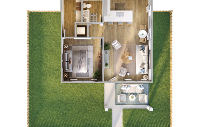 1 bed, 1 bath, 728 sqft, $1,750, Unit 3306