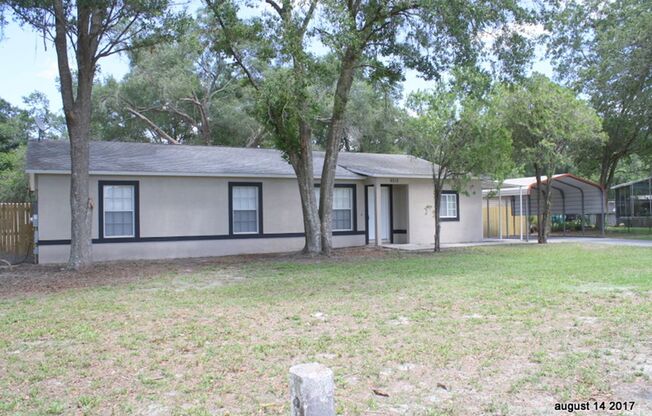 Very nice 4 bedroom 2 bath in beautiful setting