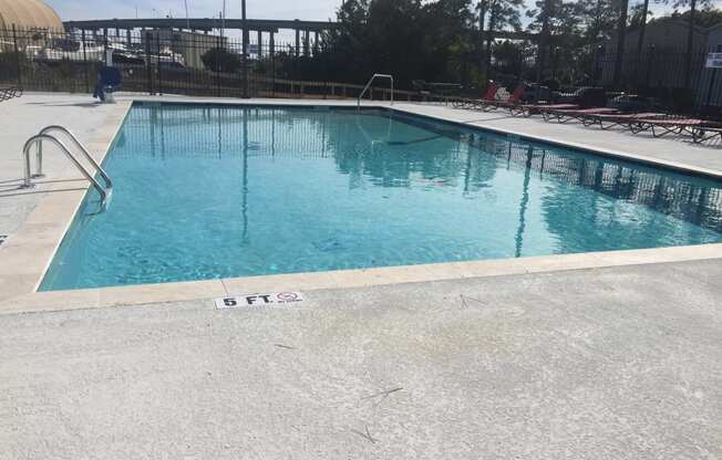 Pool  at River Crossing Apartments, Thunderbolt, GA, 31404