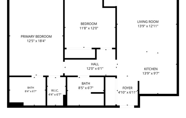 2 beds, 2 baths, 980 sqft, $3,100, Unit 307