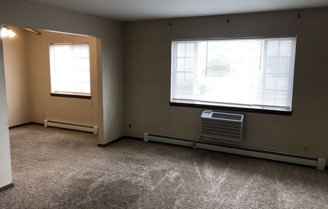 Spacious 1 bedroom plus den.