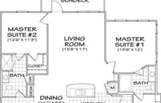 2 beds, 2 baths, 1,255 sqft, $1,935