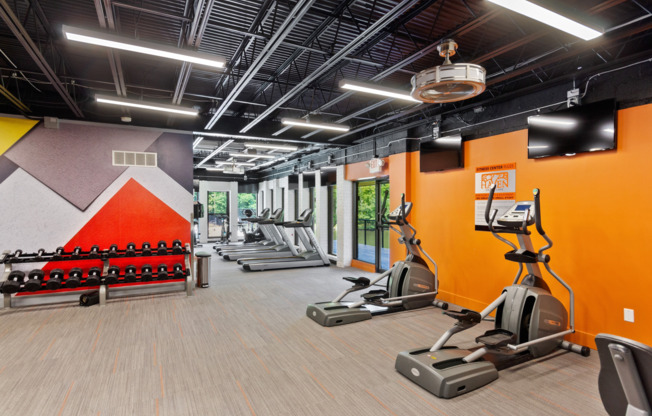 State-of-the-art Fitness Equipment  | Apartments For Rent Maryland Heights Missouri | Haven on The Lake