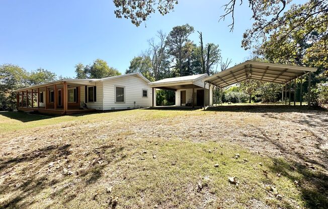 Tour Today! 3 Bed 1 Bath on 3 Acres with a Pond!