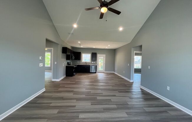 New Construction Home in Plum Springs with large 2 car garage!