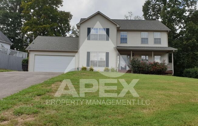 Beautiful 2-Story 4 Bd -2.5 Ba Single Family Home in West Knox off Lovell Road.