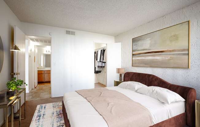 Bedroom at Townhomes on the Park in Phoenix