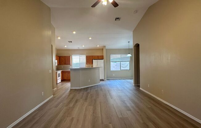 POWER RANCH SINGLE LEVEL 4 BEDROOM HOME WITH NEW LVP.