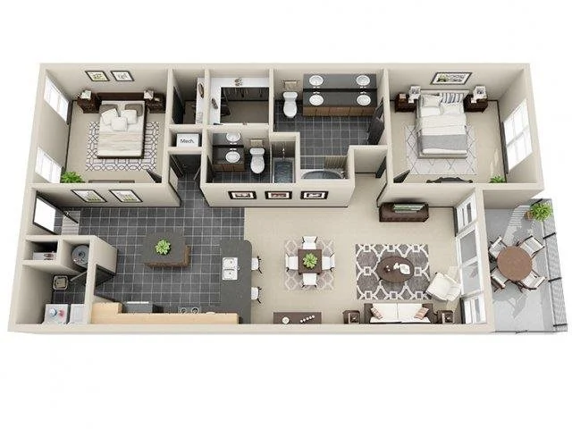 Mosaic South End Apartments