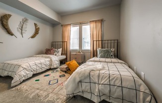 Prelude at Paramount Apartments Model Bedroom