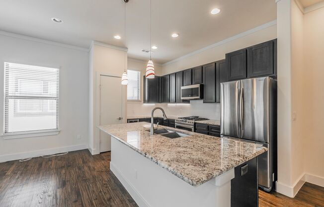 Alta Vista West community, three story townhome built in 2018