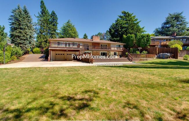 Five Bedroom Stunner in Cedar Mill! Pool Included!