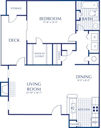 1 bed, 1 bath, $1,449