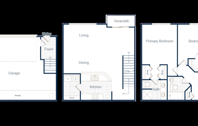 2 beds, 2 baths, 1,185 sqft, $3,100