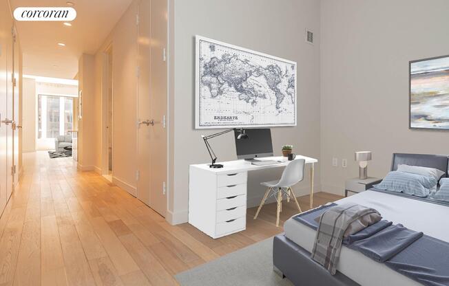 Studio, 1 bath, 669 sqft, $4,200, Unit 22E