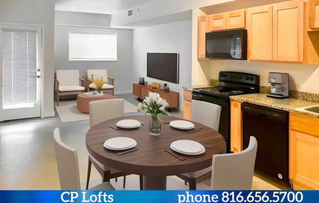 1 bed, 1 bath, 666 sqft, $1,275, Unit 2-206