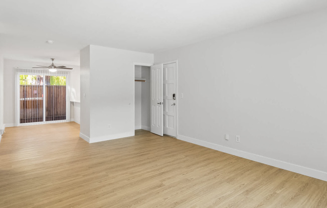 Living Room with Hard Surface Flooring