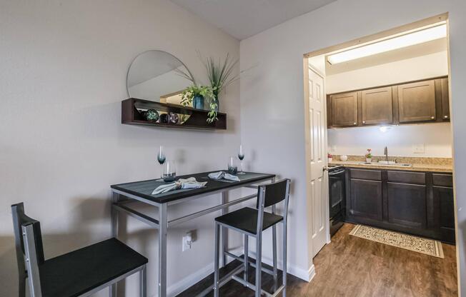 a modern kitchen with stainless steel appliances