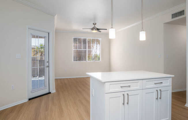 Living Room with Hard Surface Flooring