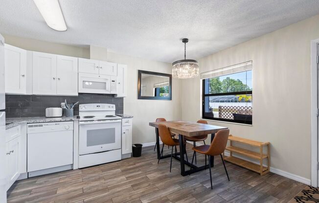 fully furnished 2 bedroom, 1 bath