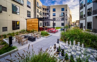 Center Square Lofts Courtyard