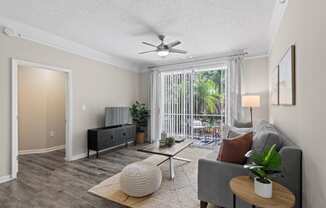 Furnished Living Room at Verona at Boynton Beach Apartments in Boynton Beach, FL 33426