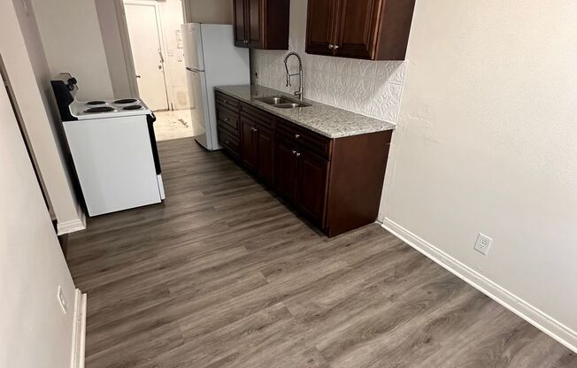 1 bed, 1 bath, $595